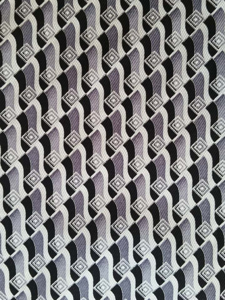 Black Silk Ascot Tie For Sale Pattern